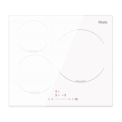 Vitrocerámica de inducción Nibels ICC 3FMS WH
