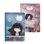 Pack 2 cuadernos Miquelrius Anekke A5 rayados punteados características