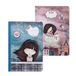 Pack 2 cuadernos Miquelrius Anekke A5 rayados punteados