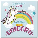 Calendario de pared Erik 2021 Unicorn