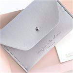 Tarjetero Iconic slit gris en oferta