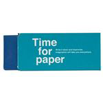 Goma de borrar Marks time for paper Turquesa precio