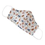 Mascarilla Olivia Lupita higiénica reutilizable animales talla s
