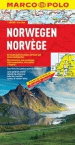 Noruega. Marco Polo Mapa
