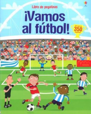 Vamos al fútbol. Libro de pegatinas