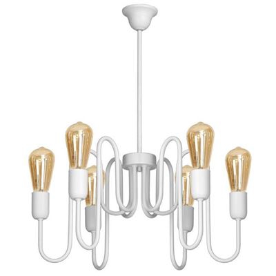 Lámpara de Suspensión Homemania Lynx White Blanco 53x53x61cm