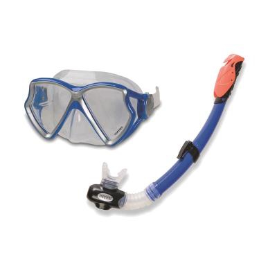 Intex 55962 Set de buceo - tubo respirador y gafas Aqua Pro""