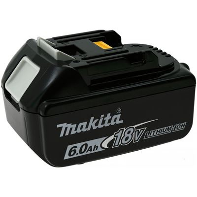 Batería para herramienta Makita Modelo BL1860B 6,0Ah 18V (con indicador LED) Original