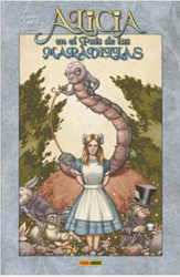 Alicia en el país de las maravillas. Novela gráfica características
