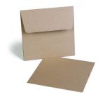 Scrap Busquet Blister 10 sobres 16,5x16,5 Kraft