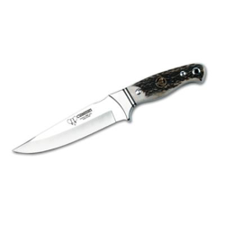 Cuchillo de caza Cudeman 248-C con mango de asta de ciervo  hoja  de 15 Cm. en oferta