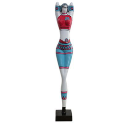 Figura femenina Kristen multicolor - 50221011415991 en oferta