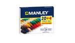 Blíster 20 Ceras Manley+ 4 Pastel Gratis en oferta