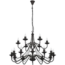 Lámpara de Suspensión Homemania Lilium Negro 85x85x108cm características