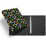 Carpeta A4 Miquelrius Flores silvestres 4 anillas 40 mm en oferta