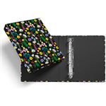 Carpeta A4 Miquelrius Flores silvestres 4 anillas 40 mm