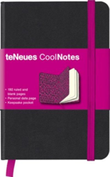 Libreta coolnotes small black leopard pink precio
