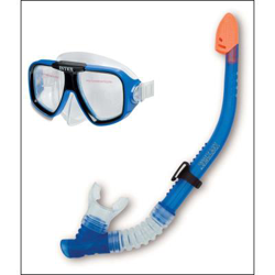Intex 55948 Set de tubo respirador y gafas de buceo Reef Rider en oferta