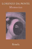 Memorias. Lorenzo da Ponte características