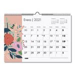 Calendario de pared Miquelrius 2021 A3 flores