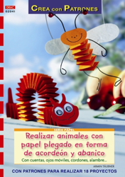 Realizar animales con papel plegado en forma de acordeón y abanico precio