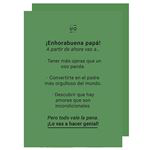 UO Postal Papá ojeroso, papá orgulloso precio