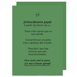 UO Postal Papá ojeroso, papá orgulloso