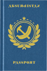 Libreta Passport Absurdistan 10x15 en oferta