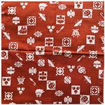 Pañuelo tradicional japonés Furoshiki Tesoro Rojo