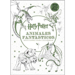 Harry Potter. Animales Fantásticos. Mini Libro Para Colorear características