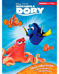 Buscando a Dory. Libro educativo con actividades y pegatinas en oferta
