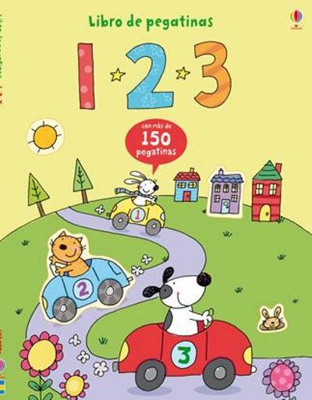 1-2-3 libro de pegatinas