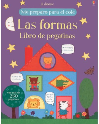 Las formas. Libro de pegatinas