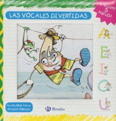 Las vocales divertidas - Libro puzle