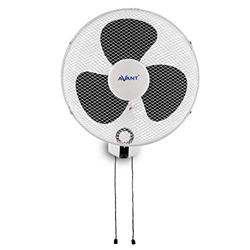 AVANT - Ventilador de Pared Oscilante - Conmovimiento Giratorio - 40 Cm, 45 W, 3 Velocidades, Color Blanco características