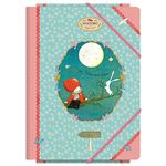 Carpeta folio Dohe Santoro Poppi Loves Moon gomas con solapas