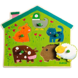 Puzzle sonoro Animales granja precio