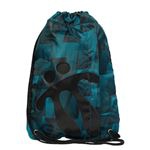 Mochila deportiva Totto con cuerdas curvi azul