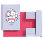 Carpeta con solapas Miss Borderlike unicornia en oferta