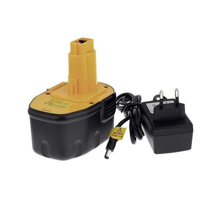 Batería para Dewalt Linterna / lámpara portátil DW918 Li-Ion cargador incl.