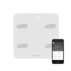 Báscula De Baño Multifunción BC300 PRIXTON 13 Funciones Masa Corporal Masa Muscular Bluetooth APP Móvil precio