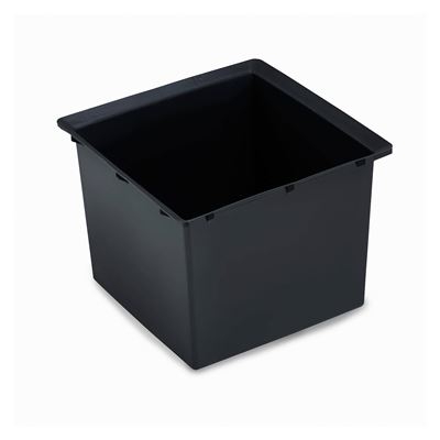 Cubitera cuadrada negra Mediterraneo - 50151011542105