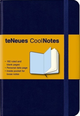 Libreta coolnotes dark blue 9x13. Teneues