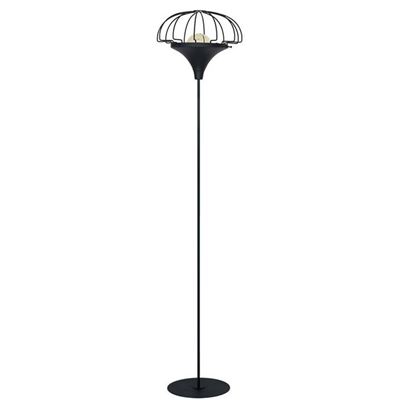 Lámpara de Piso Homemania Perseus Negro 38x38x175cm