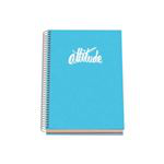 Cuaderno A5 Dohe espiral pastel azul características