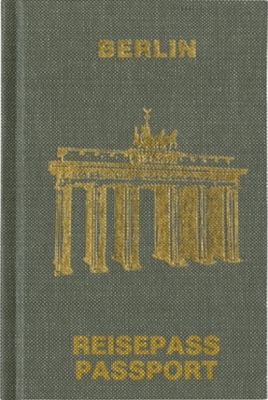 Libreta passport Berlin 9x14