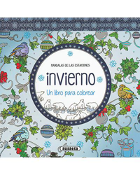 Invierno. Libro para colorear en oferta