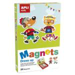 Magnetics Dress Up - 30 fichas magnéticas características