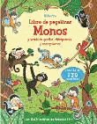 Monos. Libro de pegatinas en oferta