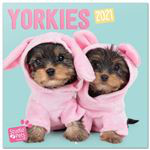 Calendario de pared Erik 2021 Studio Pets Yorkie características